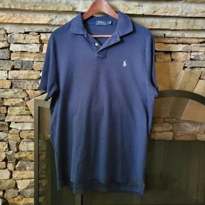 Polo Ralph Lauren Navy Blue Button-down Top